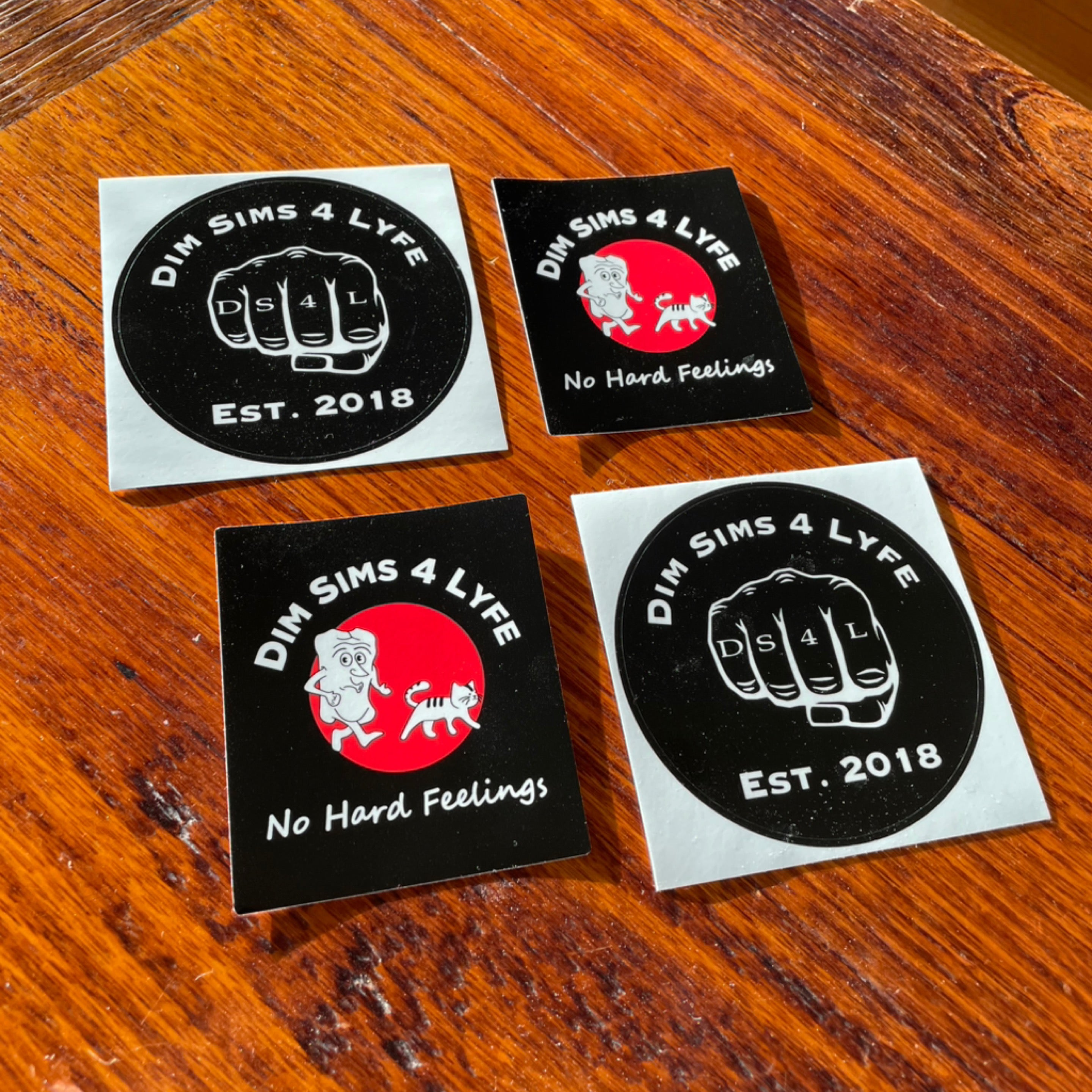 GORDINI x 4 stickers vinyle laminé